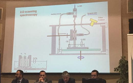 Prof. Lev von der Hebrew University of Jerusalem hielt ein Lectio Magistralis mit dem Titel “Advanced Novel Analytical Methods for Faster Forensic and Medical Analysis”.